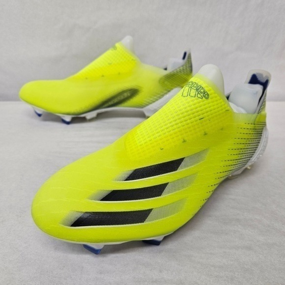 Adidas X Ghosted+ FG Soccer Cleats FW6911 Solar Yellow Black Mens Size 12 main image 5